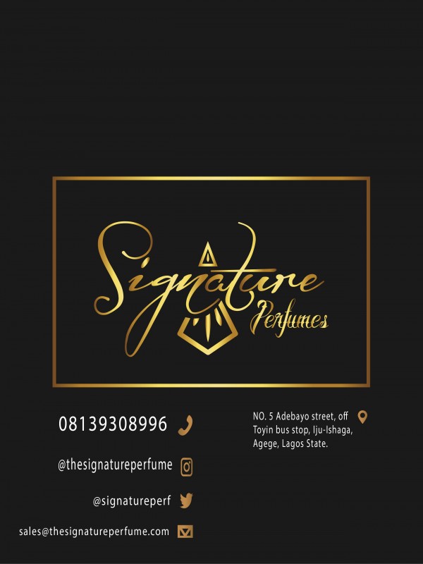 The Signature Perfumes Lagos - Contact Number, Email Address