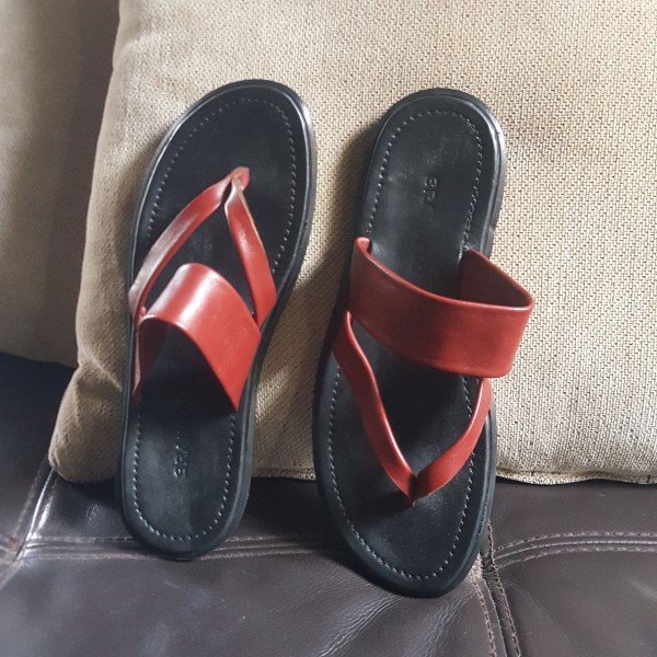 Leather Palm Slippers - Brandjou Handmade Footwear, Slippers & Sandals